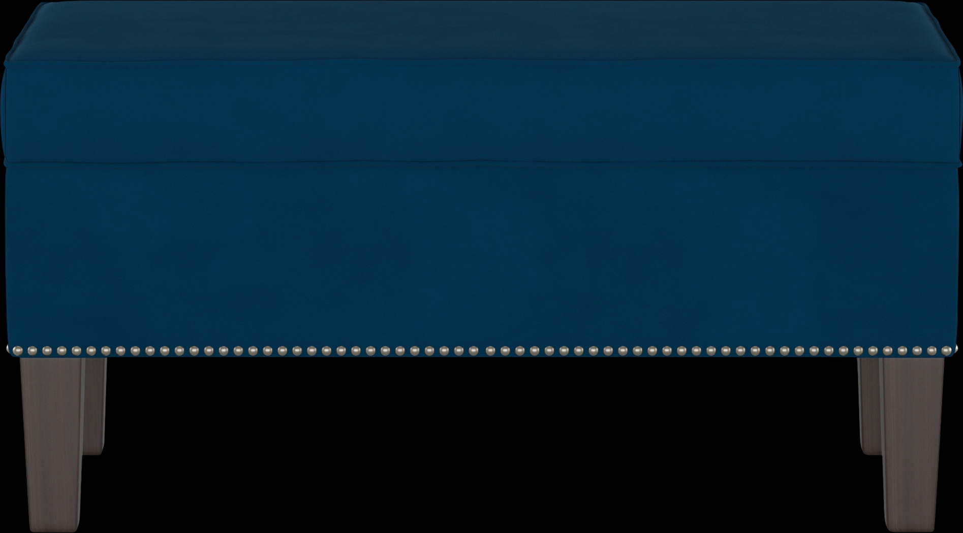 Classical Notes Navy Storage Bench - Thumbnail - Image 2