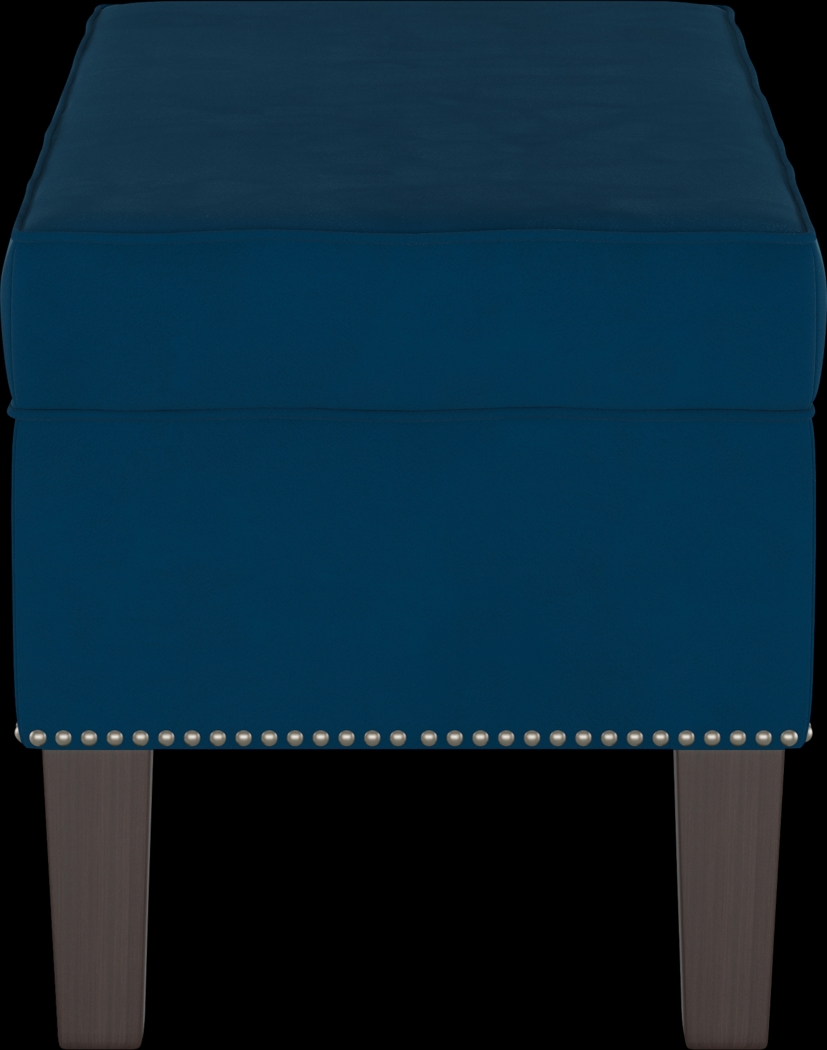 Classical Notes Navy Storage Bench - Thumbnail - Image 3