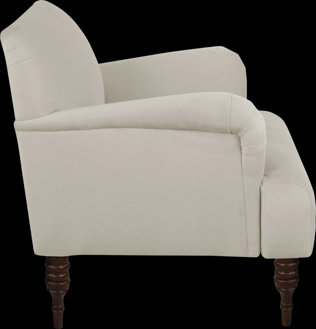 Classical Notes Platinum Accent Chair - Thumbnail - Image 3