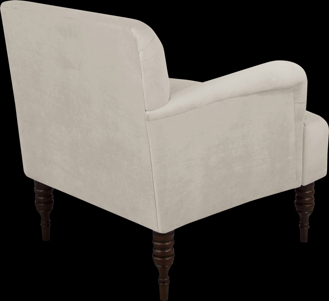 Classical Notes Platinum Accent Chair - Thumbnail - Image 4