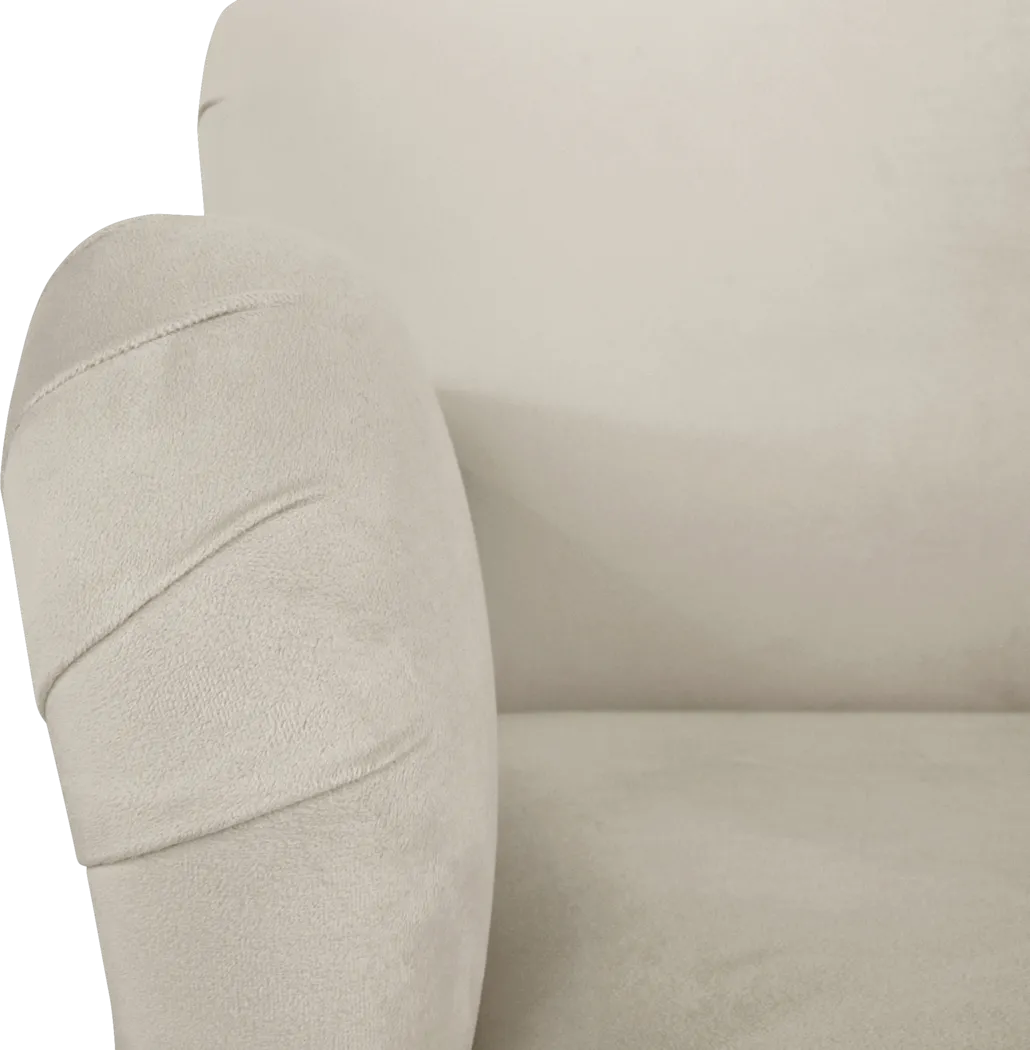 Classical Notes Platinum Accent Chair - Image 5