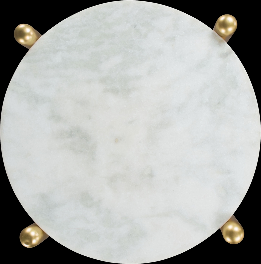 Claudine White End Table - Thumbnail - Image 4