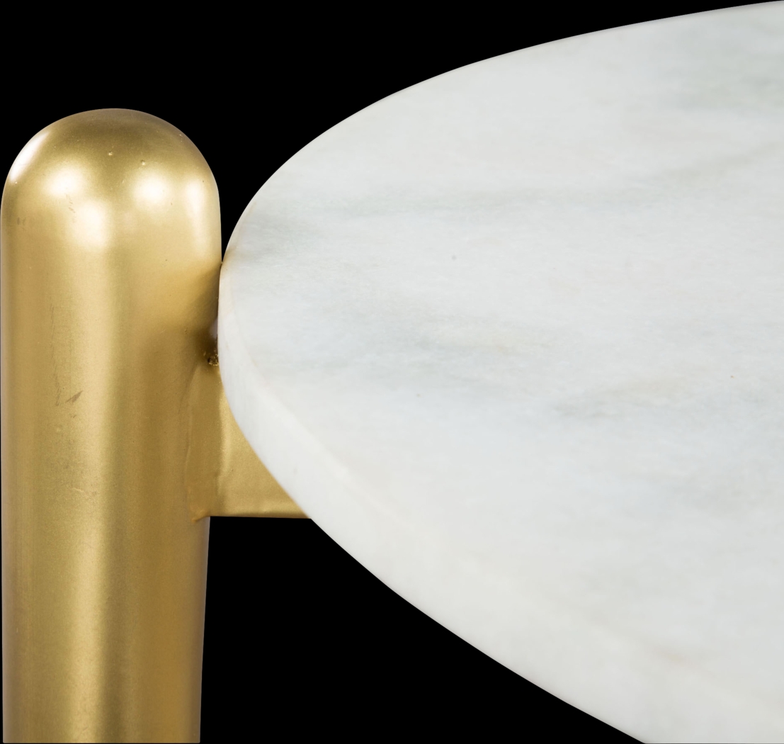 Claudine White End Table - Thumbnail - Image 6