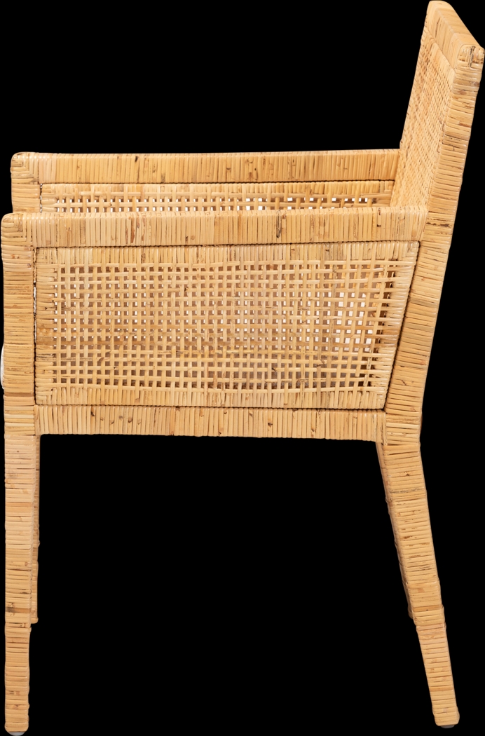 Claver Brown Arm Chair - Thumbnail - Image 3