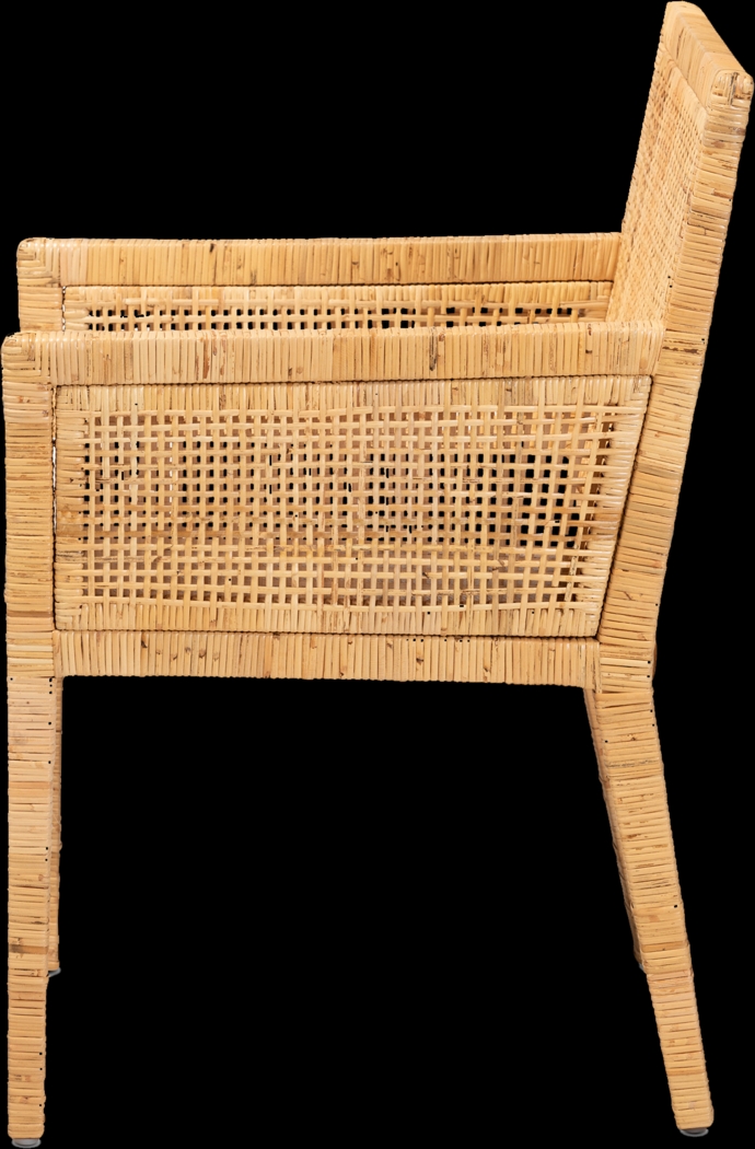 Claver Brown Arm Chair - Thumbnail - Image 5