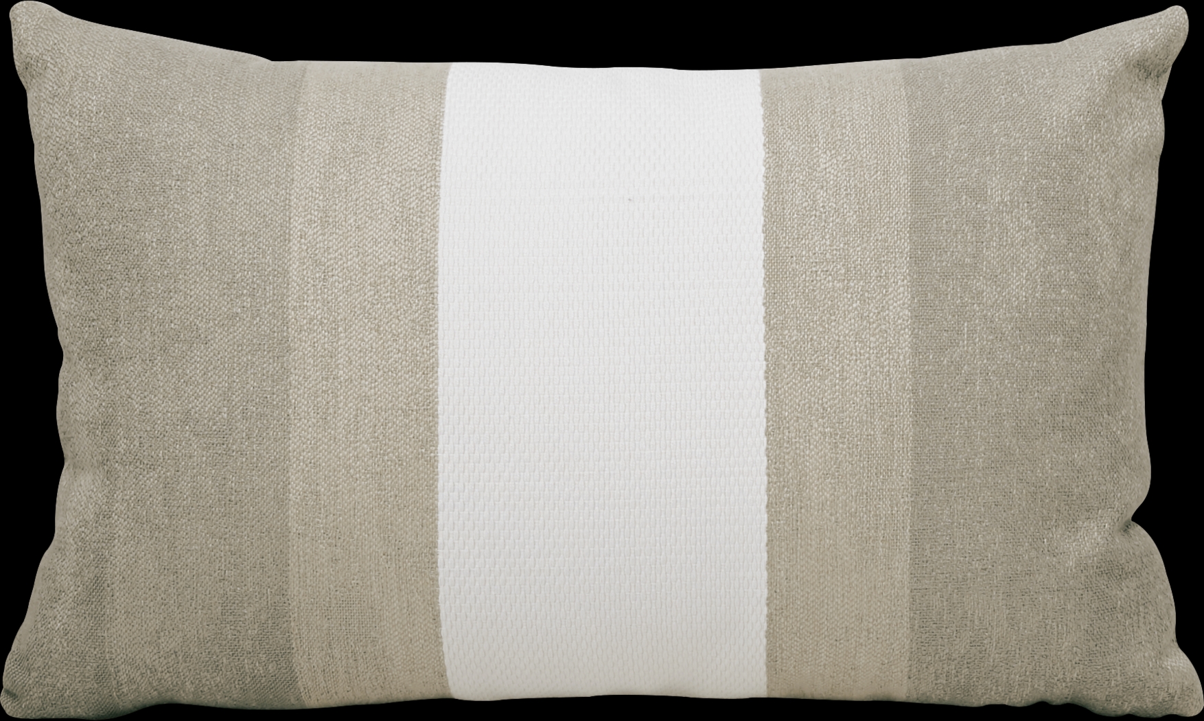 Madura Taupe Indoor/Outdoor Accent Pillow - Thumbnail - Image 1