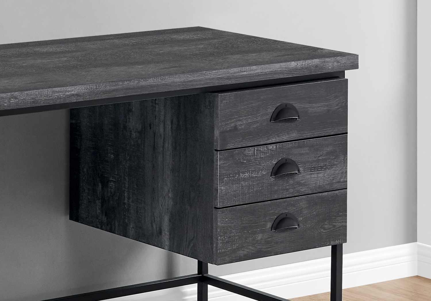 Claxton Black Desk - Thumbnail - Image 4