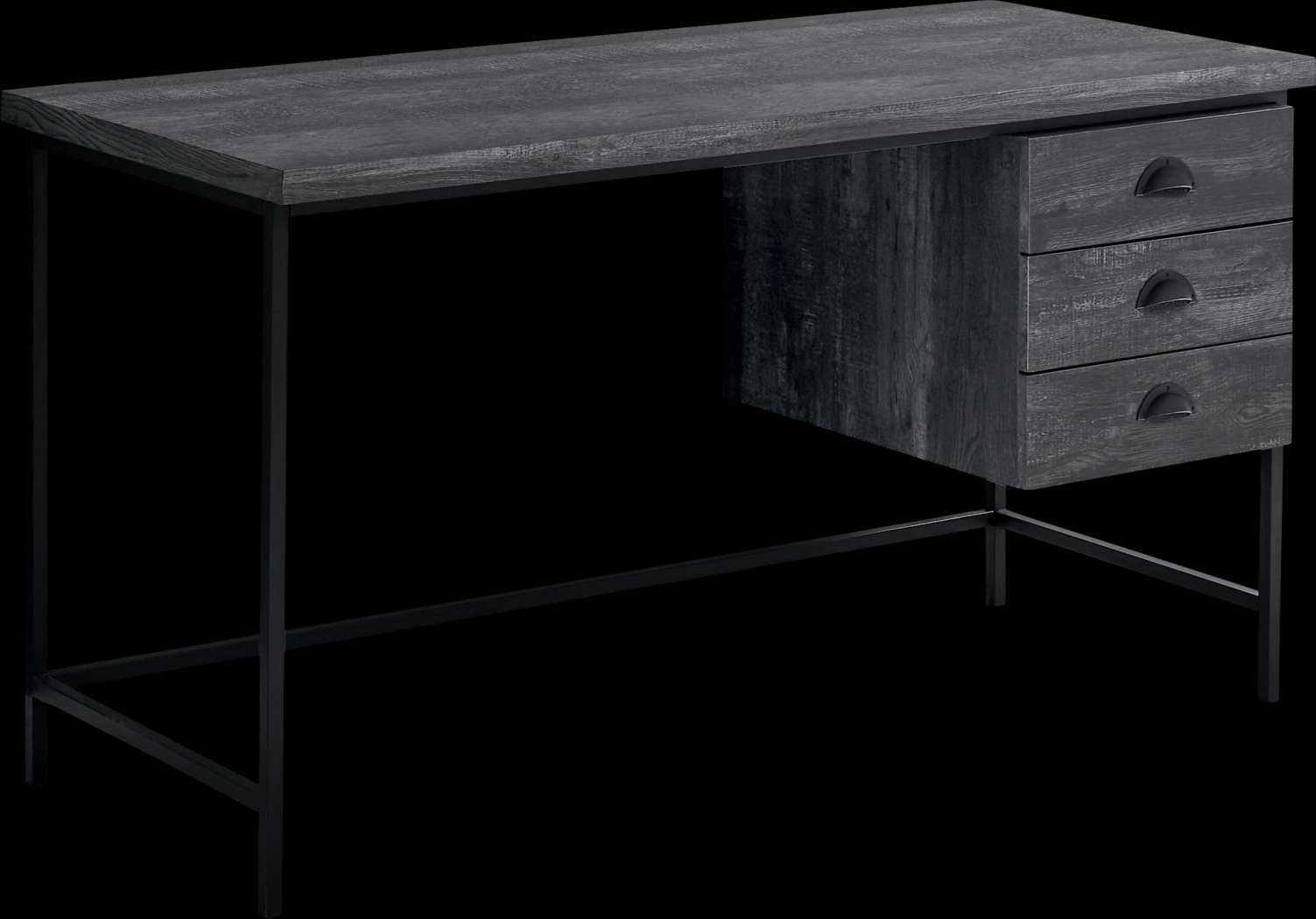 Claxton Black Desk - Thumbnail - Image 1