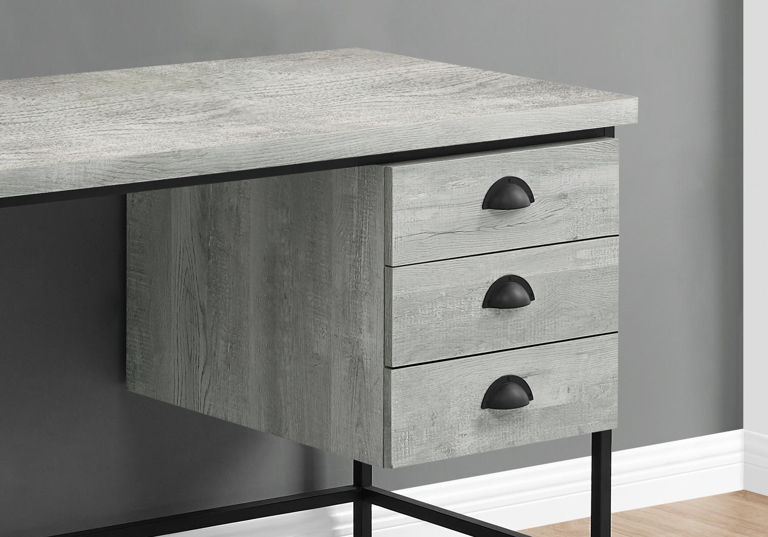 Claxton Gray Desk - Thumbnail - Image 4