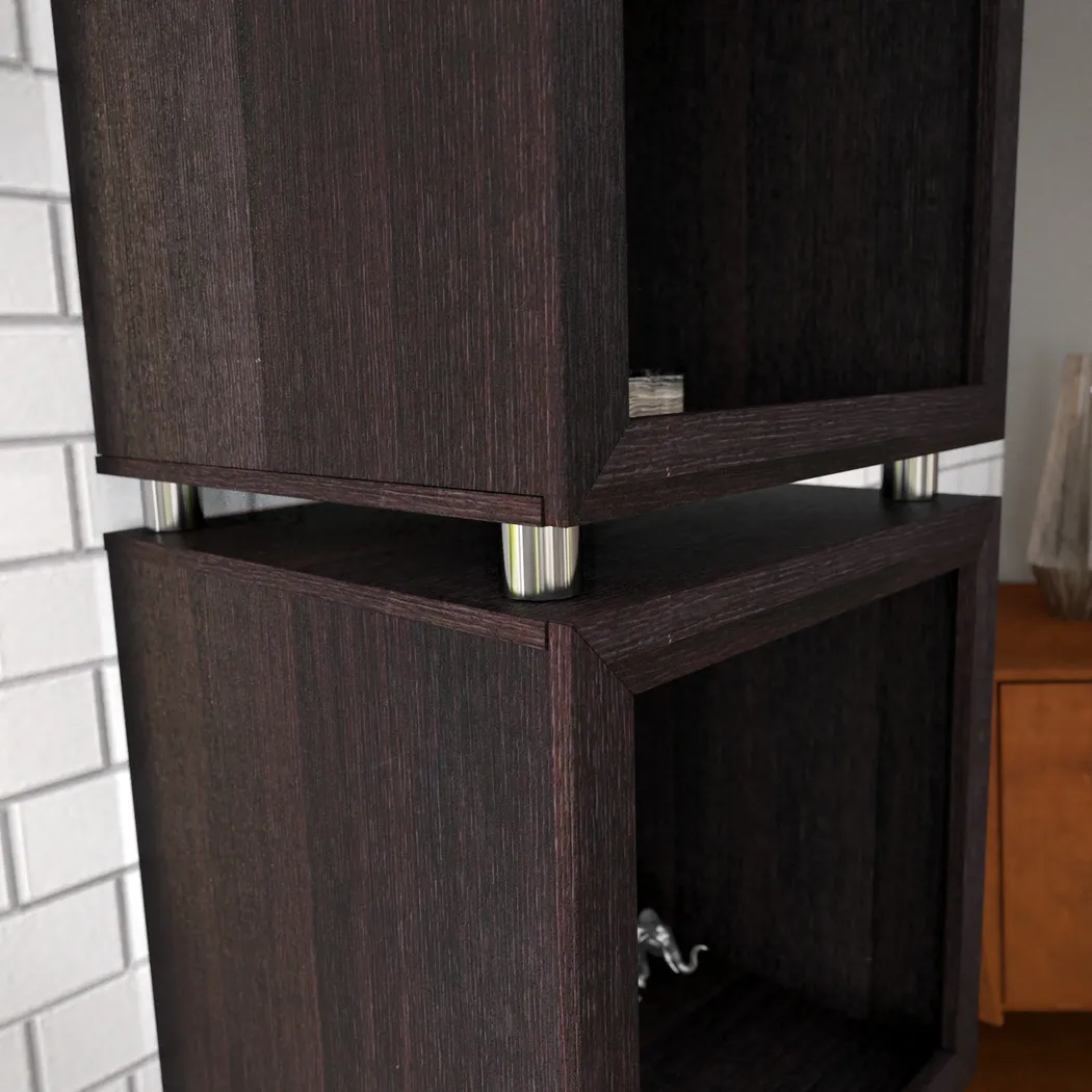 Claybrook Black Bookcase - Thumbnail - Image 3