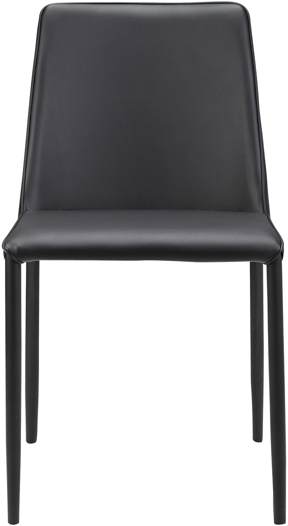 Clayx I Black Side Chair, Set of 2 - Thumbnail - Image 2