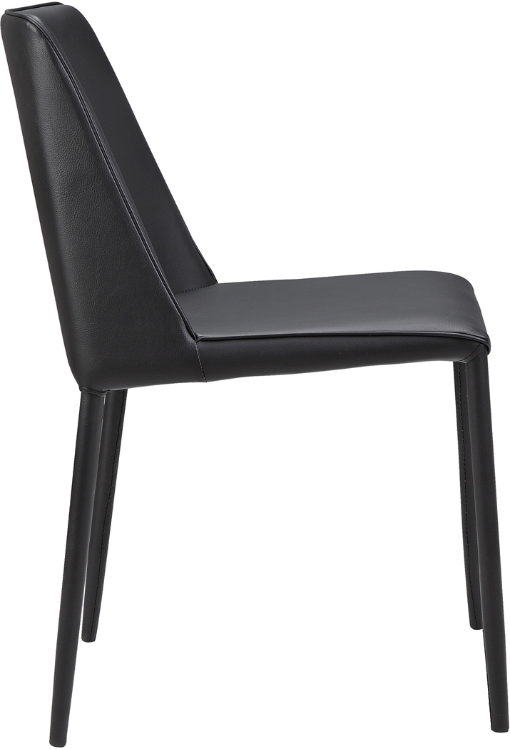 Clayx I Black Side Chair, Set of 2 - Thumbnail - Image 3