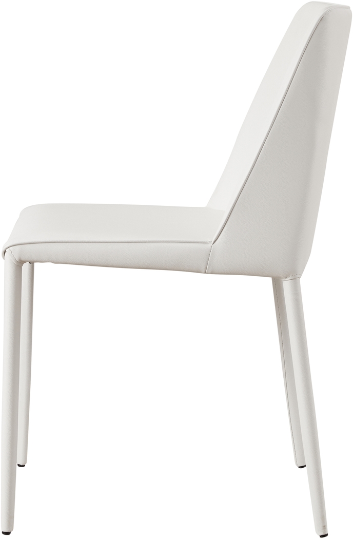 Clayx II White Side Chair, Set of 2 - Thumbnail - Image 3