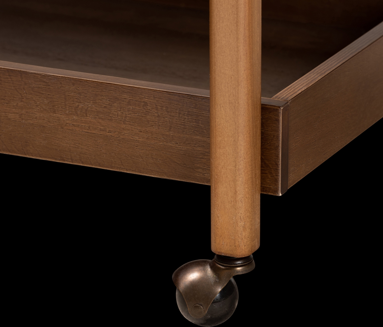 Clayytton Brown Bar Cart - Thumbnail - Image 6