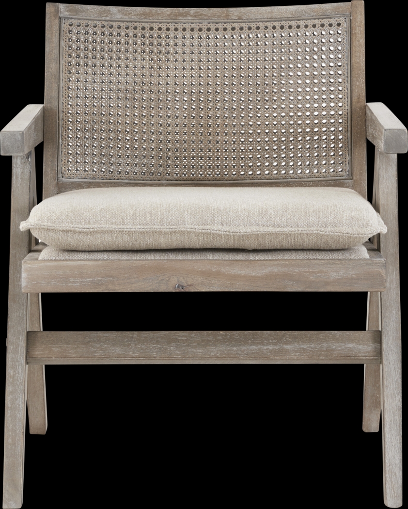 Cleanova Gray Accent Chair - Thumbnail - Image 2