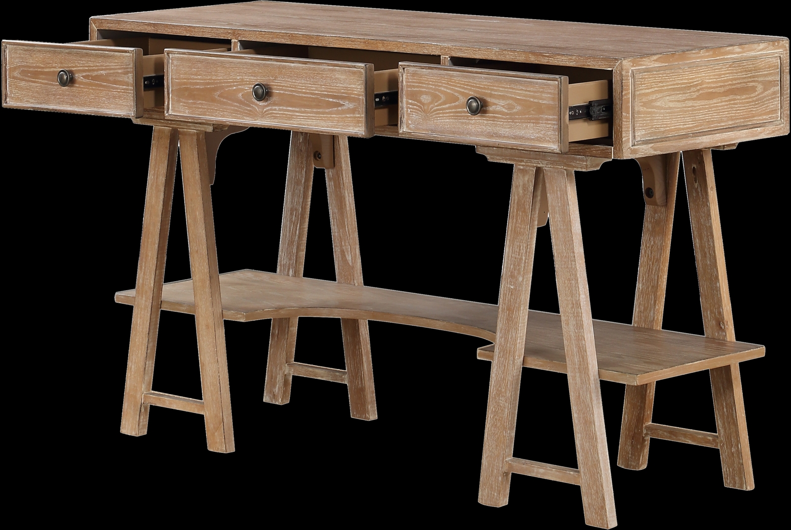 Clear Creek Tan Accent Desk - Thumbnail - Image 3