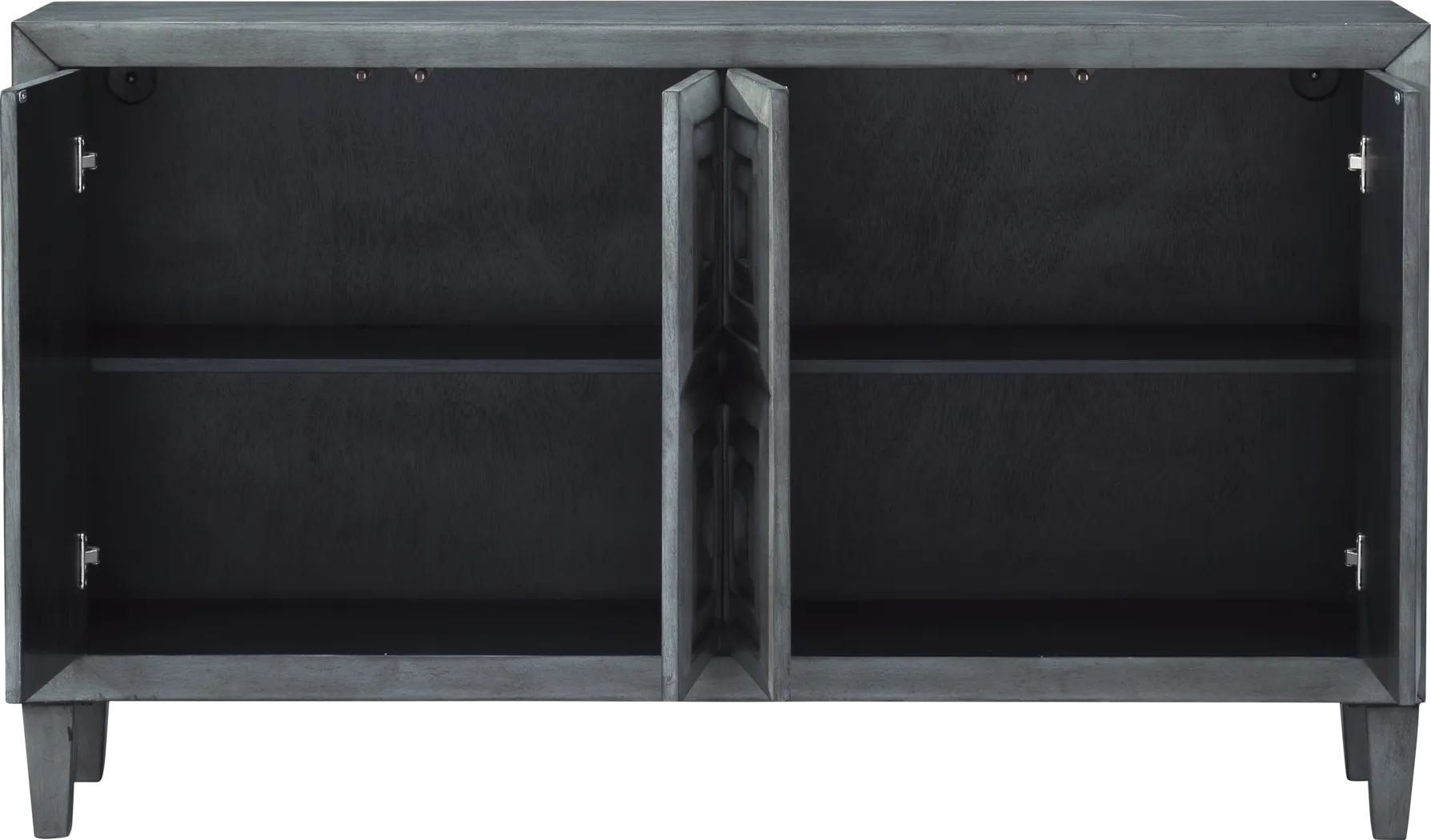 Clear Lake Gray Credenza - Thumbnail - Image 3