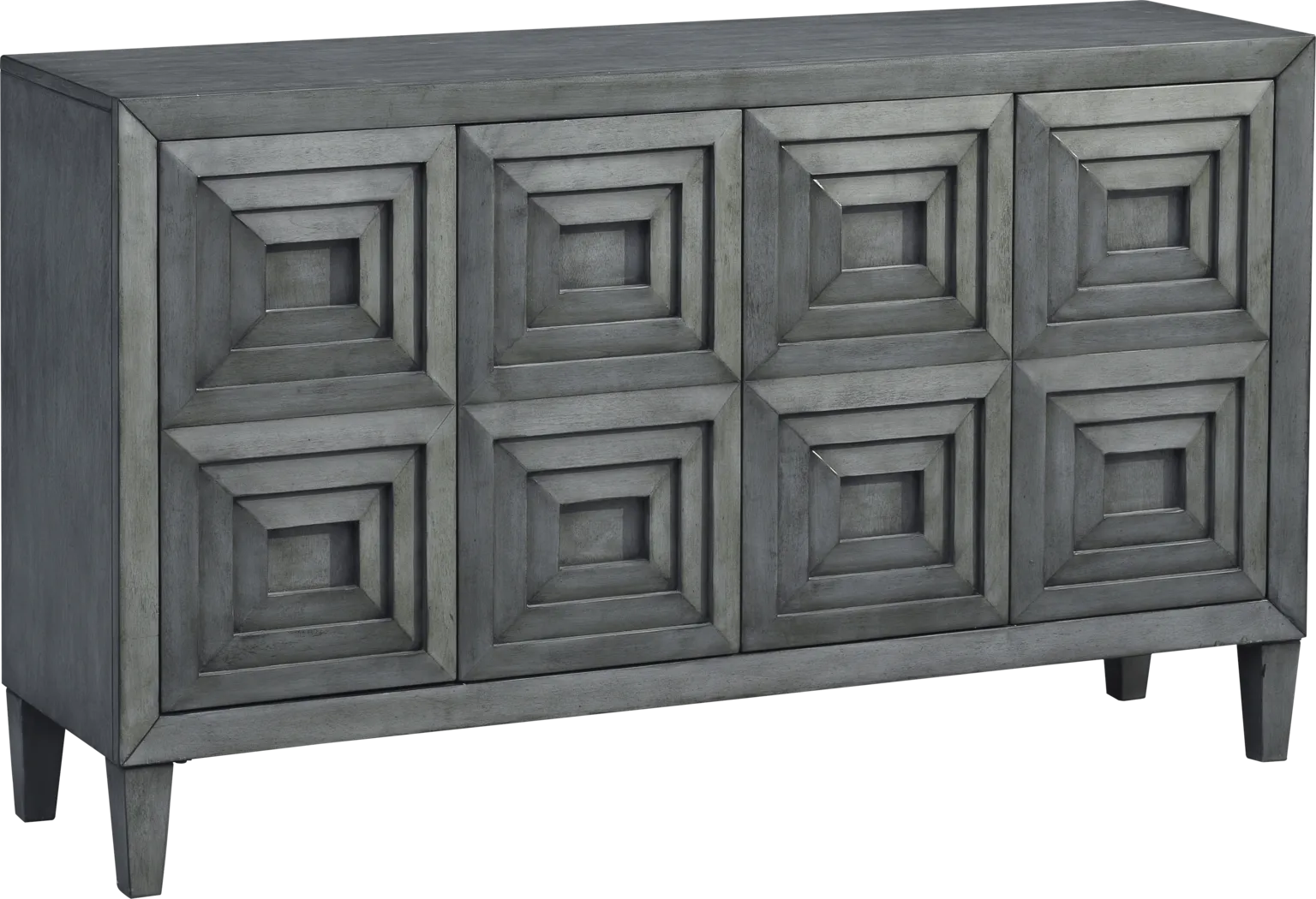Clear Lake Gray Credenza - Thumbnail - Image 1