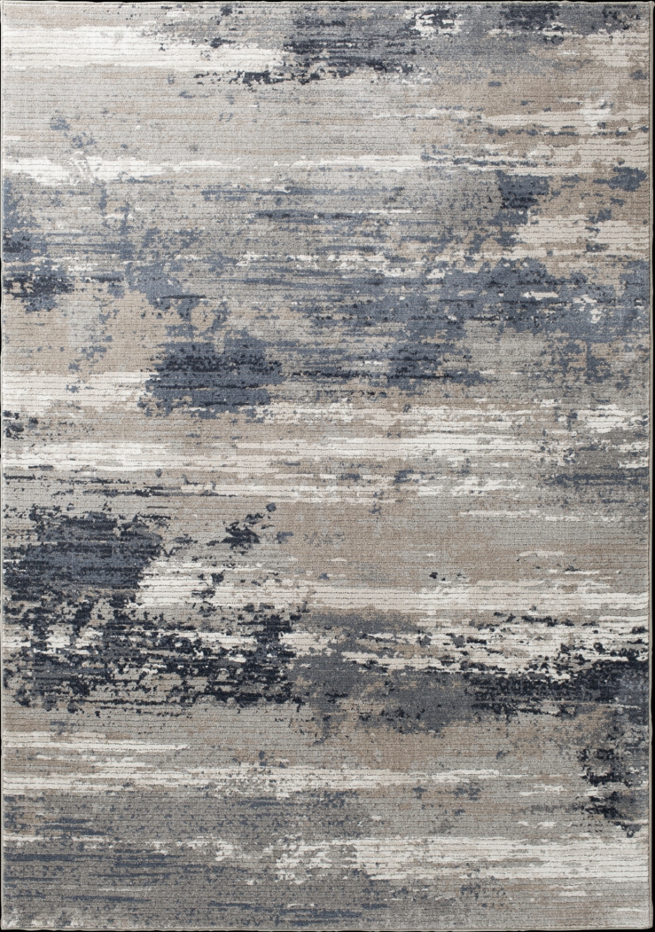 Clearwater Rhine Steel Blue 7'2 x 9'2 Rug - Thumbnail - Image 1