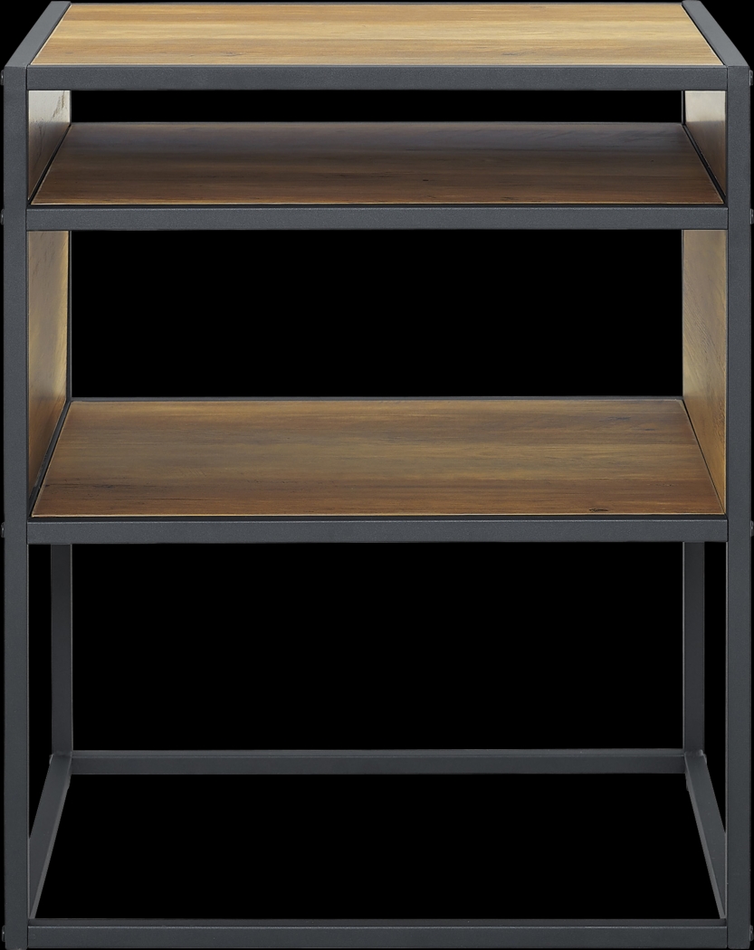 Cleaton Barnwood Side Table - Thumbnail - Image 3