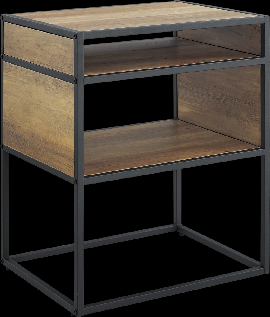 Cleaton Barnwood Side Table - Thumbnail - Image 1