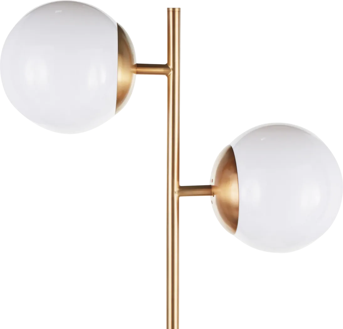 Cleburne Gold Floor Lamp - Thumbnail - Image 6