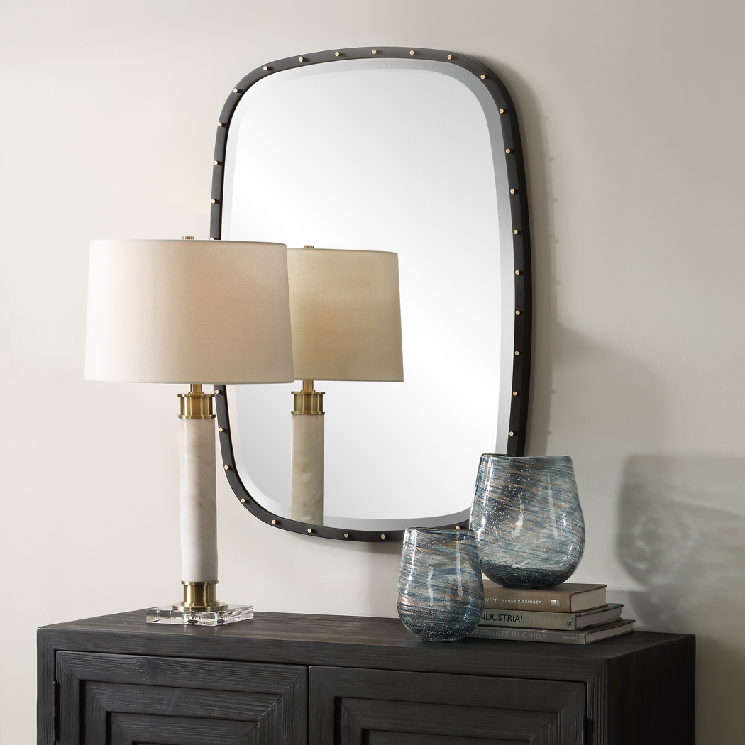 Clecteod Black Wall Mirror - Thumbnail - Image 2