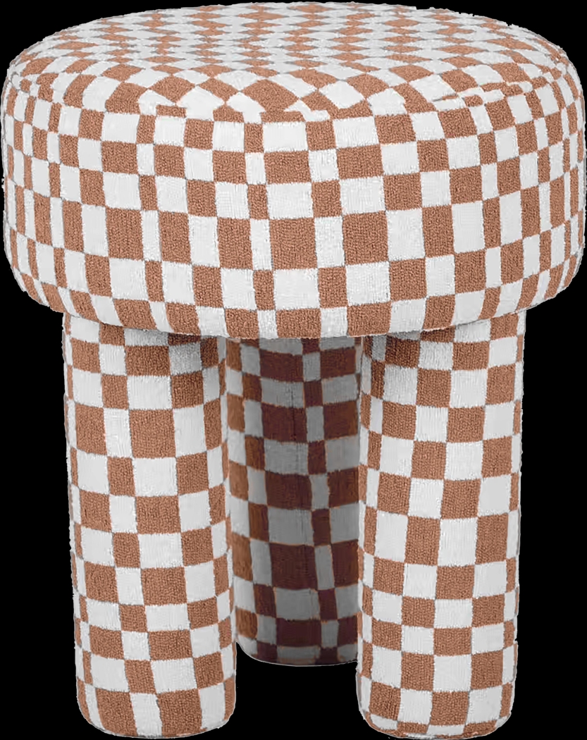 Clelia Brown Stool - Thumbnail - Image 3