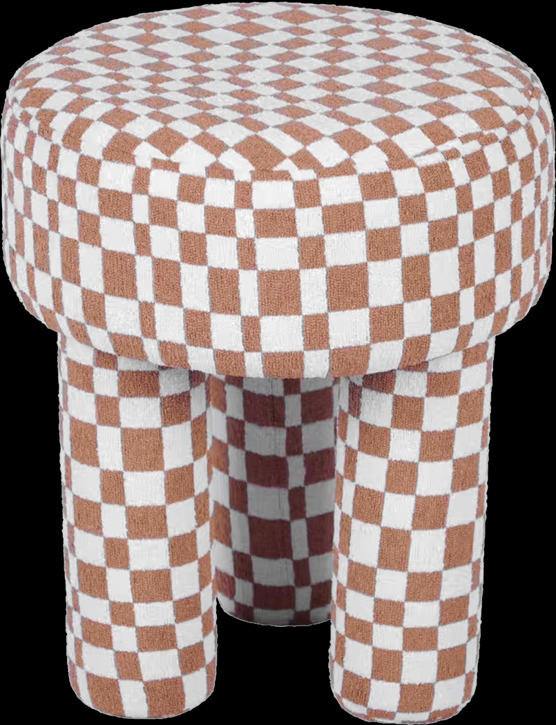 Clelia Brown Stool - Thumbnail - Image 1
