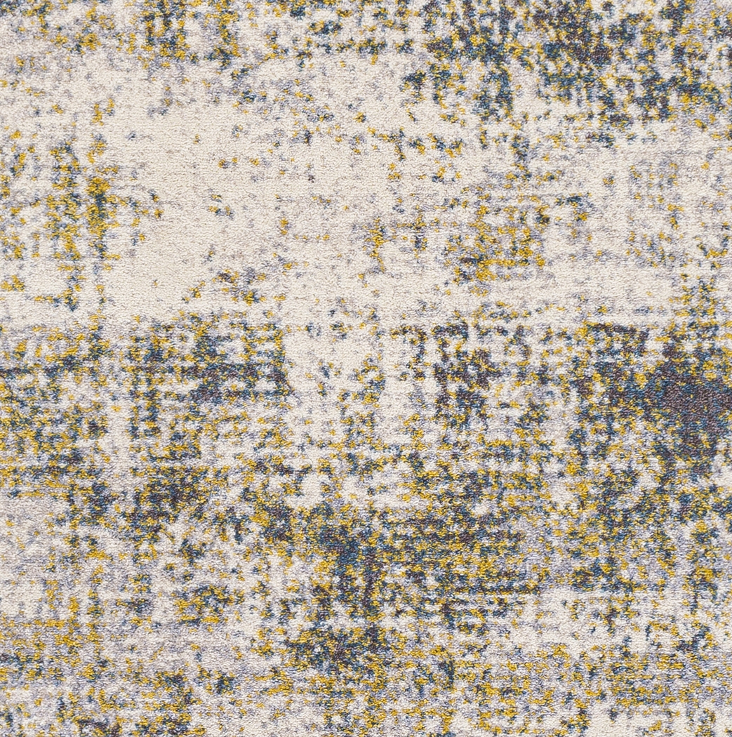 Clemar Yellow 5'3 x 7'3 Rug - Thumbnail - Image 2