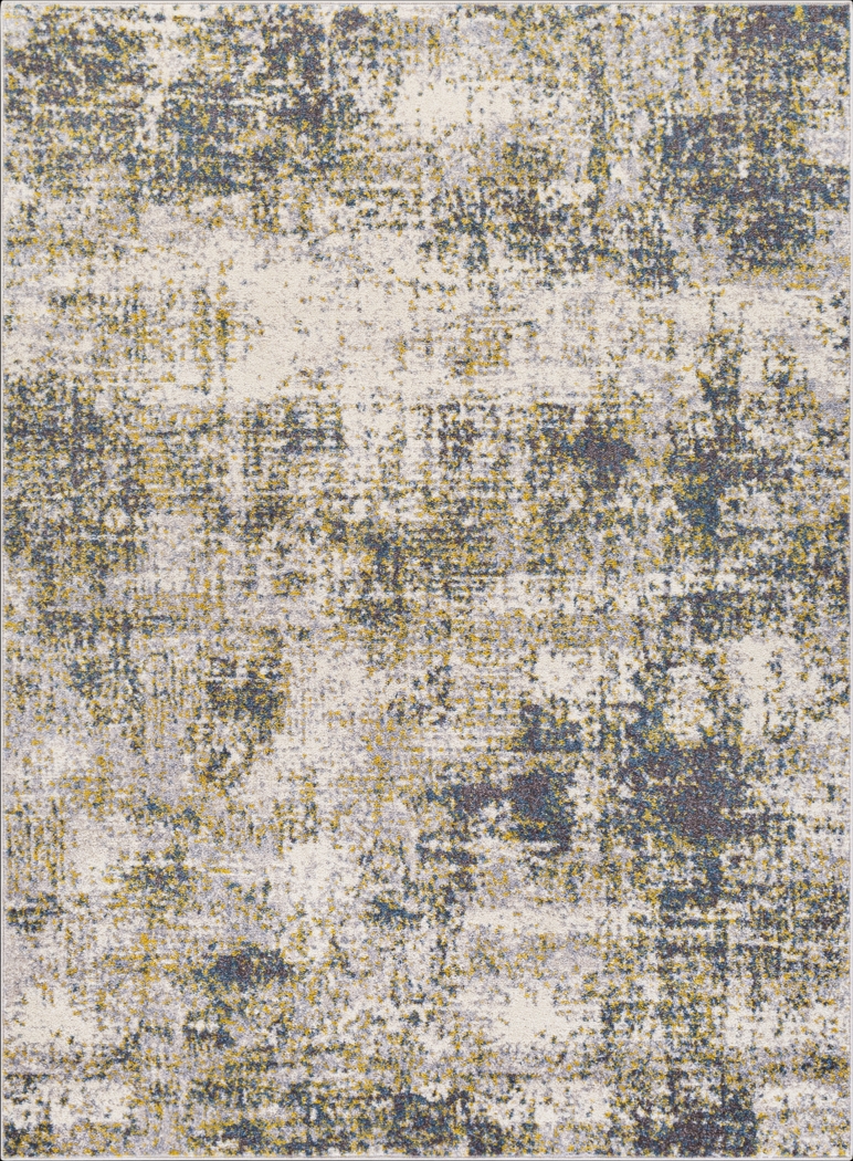 Clemar Yellow 5'3 x 7'3 Rug - Thumbnail - Image 1