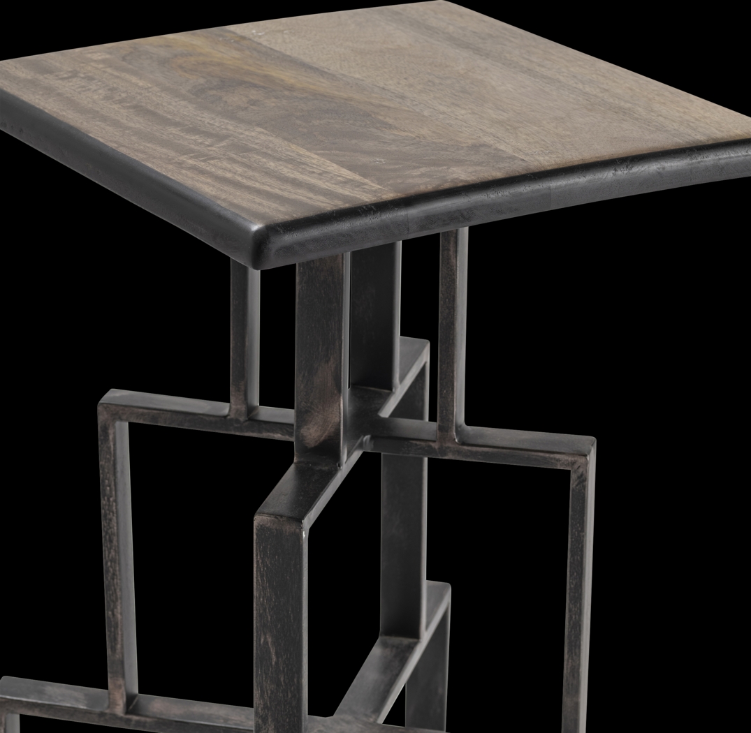 Clemmer Brown Barstool - Thumbnail - Image 2