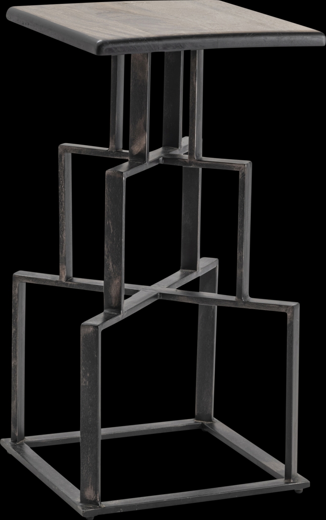 Clemmer Brown Barstool - Thumbnail - Image 1