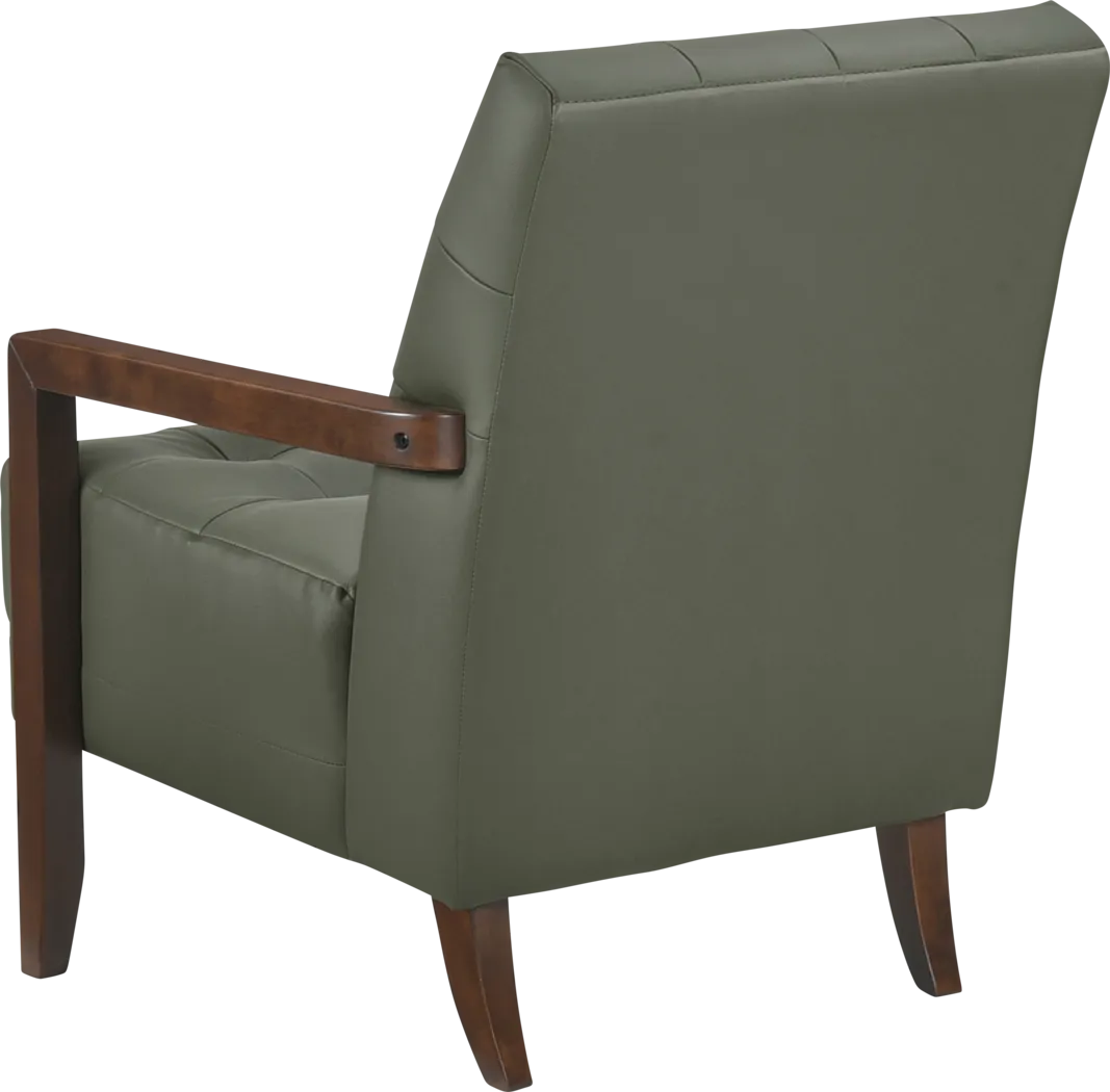 Clenn Green Accent Chair - Thumbnail - Image 8