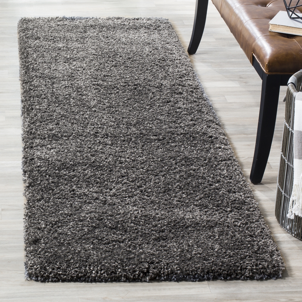 Cleona Dark Gray 2' x 7' Runner Rug - Thumbnail - Image 3