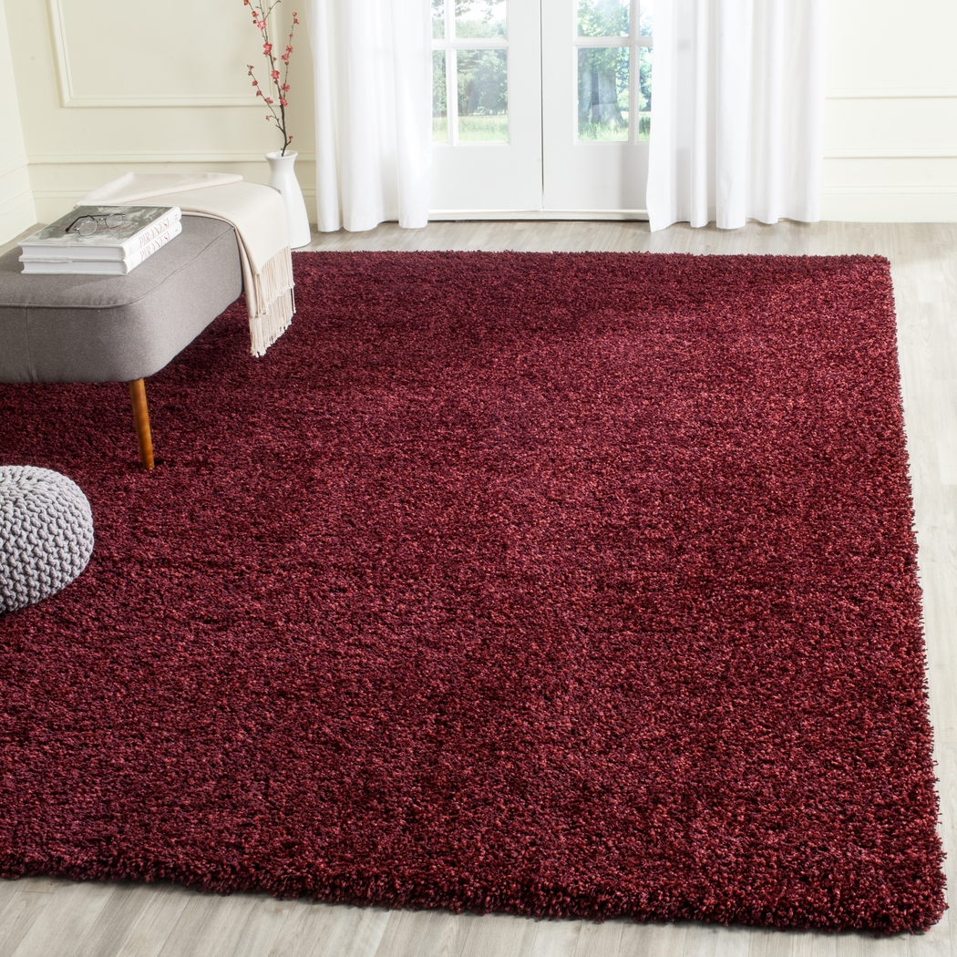 Cleona Maroon 8' x 10' Rug - Thumbnail - Image 3