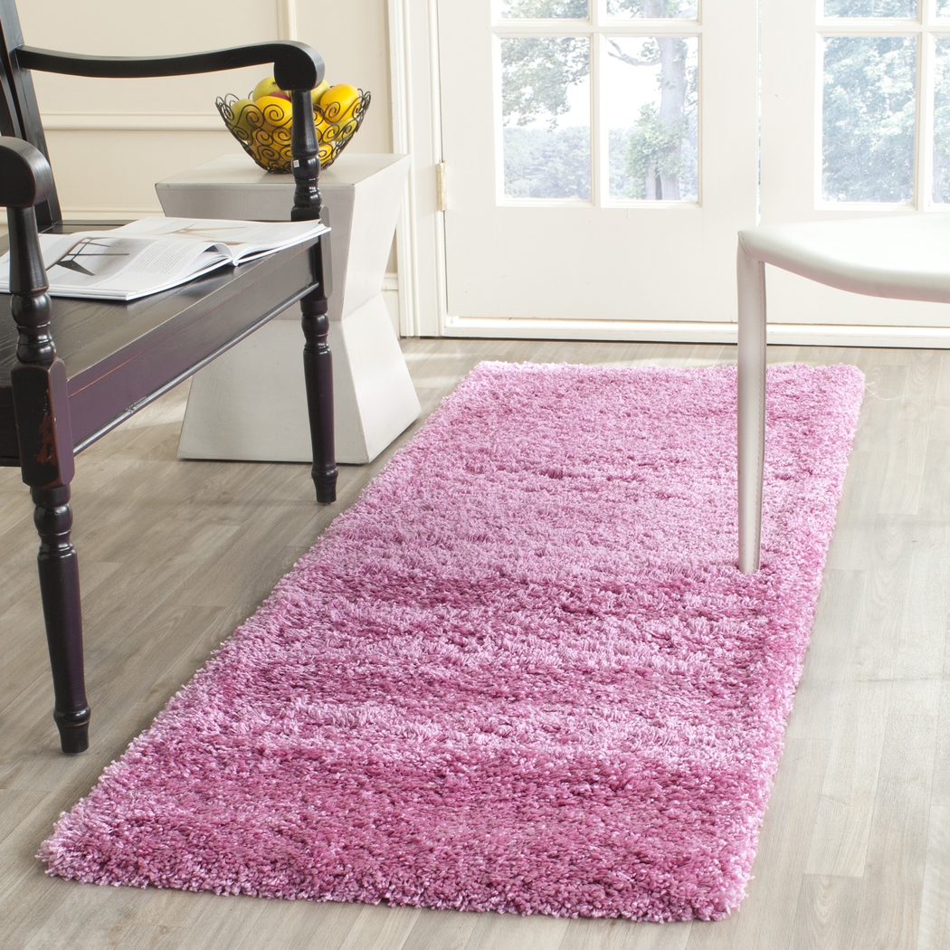 Cleona Pink 2' x 7' Runner Rug - Thumbnail - Image 3
