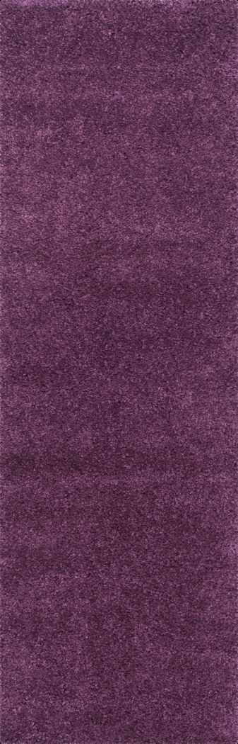 Cleona Purple 2' x 7' Runner Rug - Thumbnail - Image 1