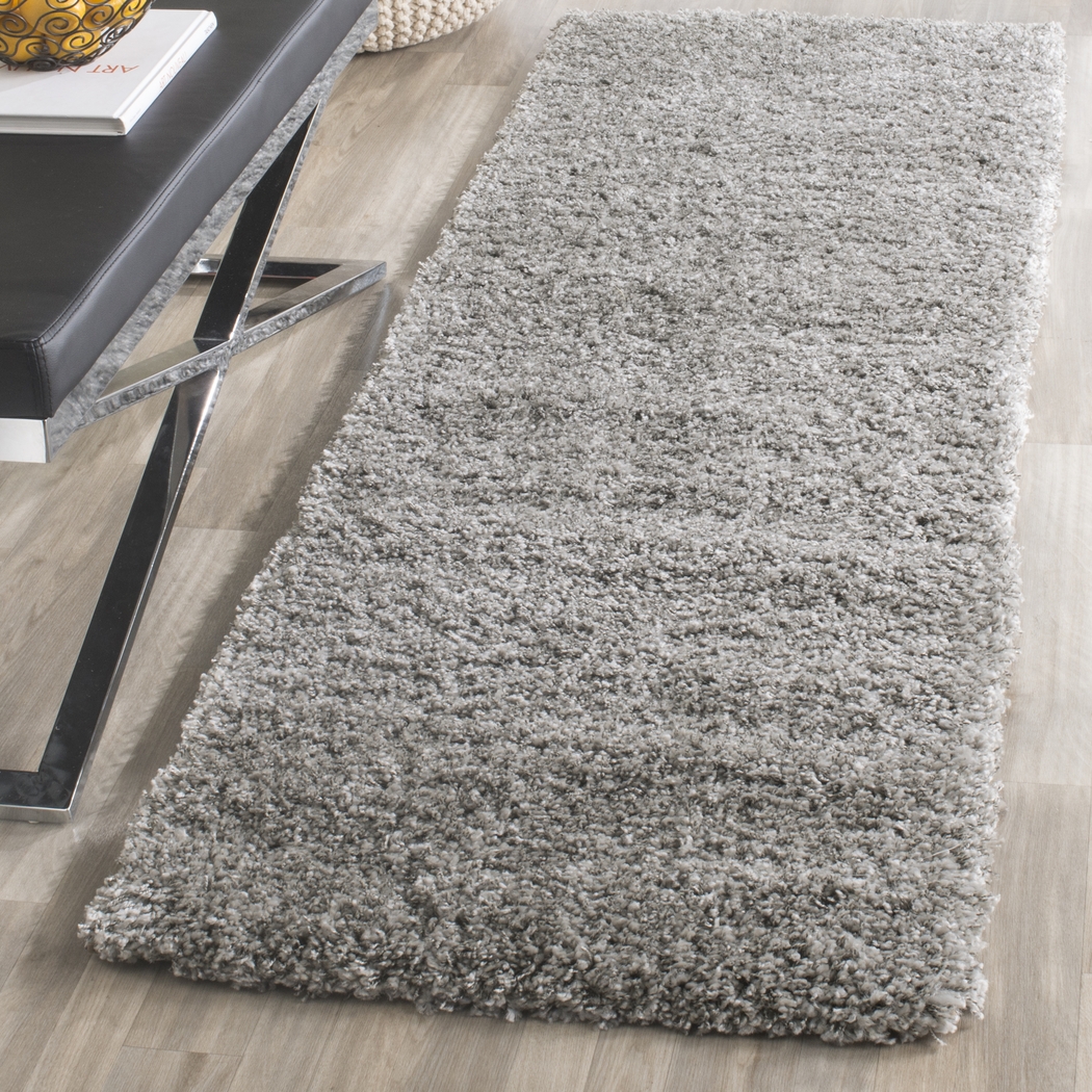 Cleona Silver 2' x 7' Runner Rug - Thumbnail - Image 4