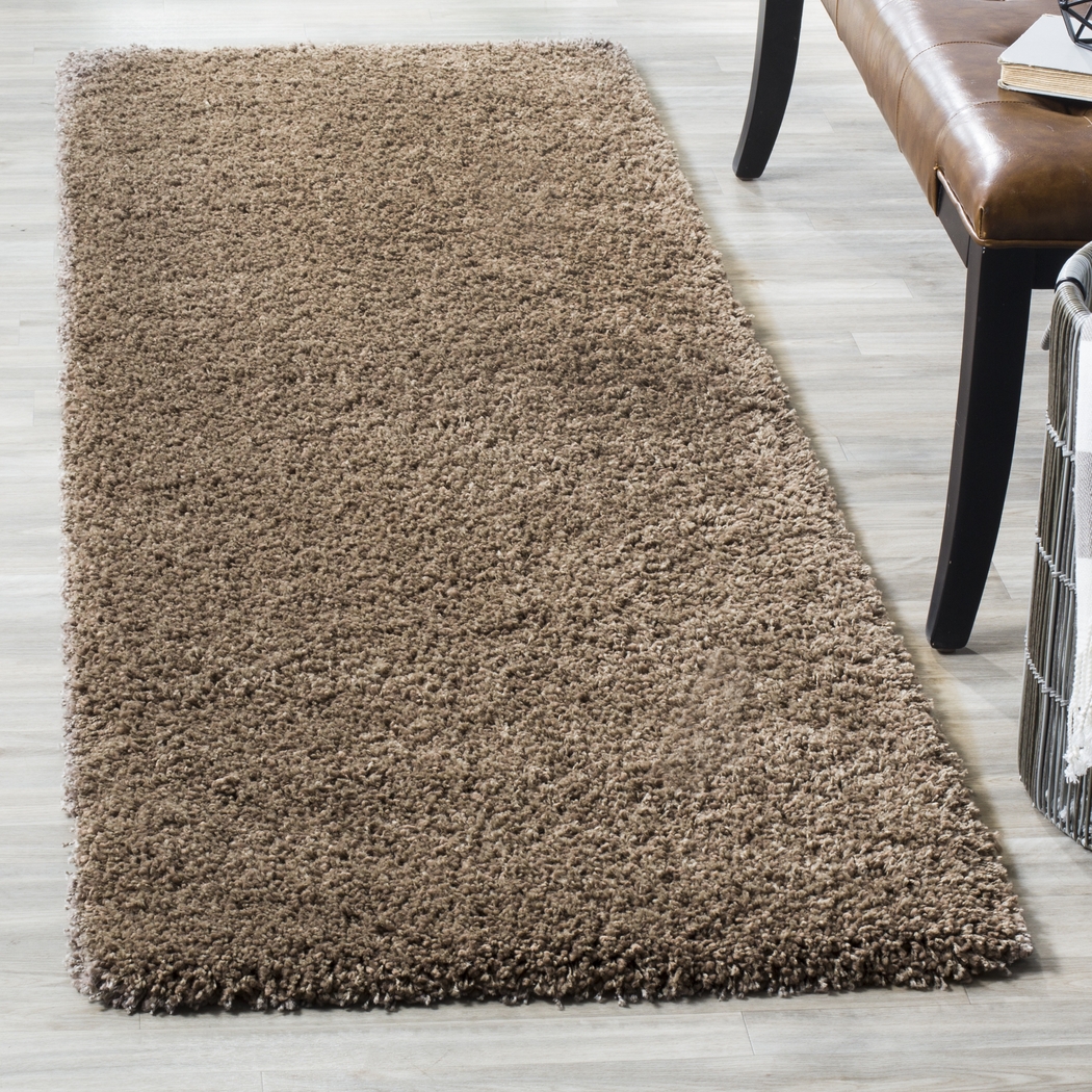 Cleona Taupe 2' x 7' Runner Rug - Thumbnail - Image 4