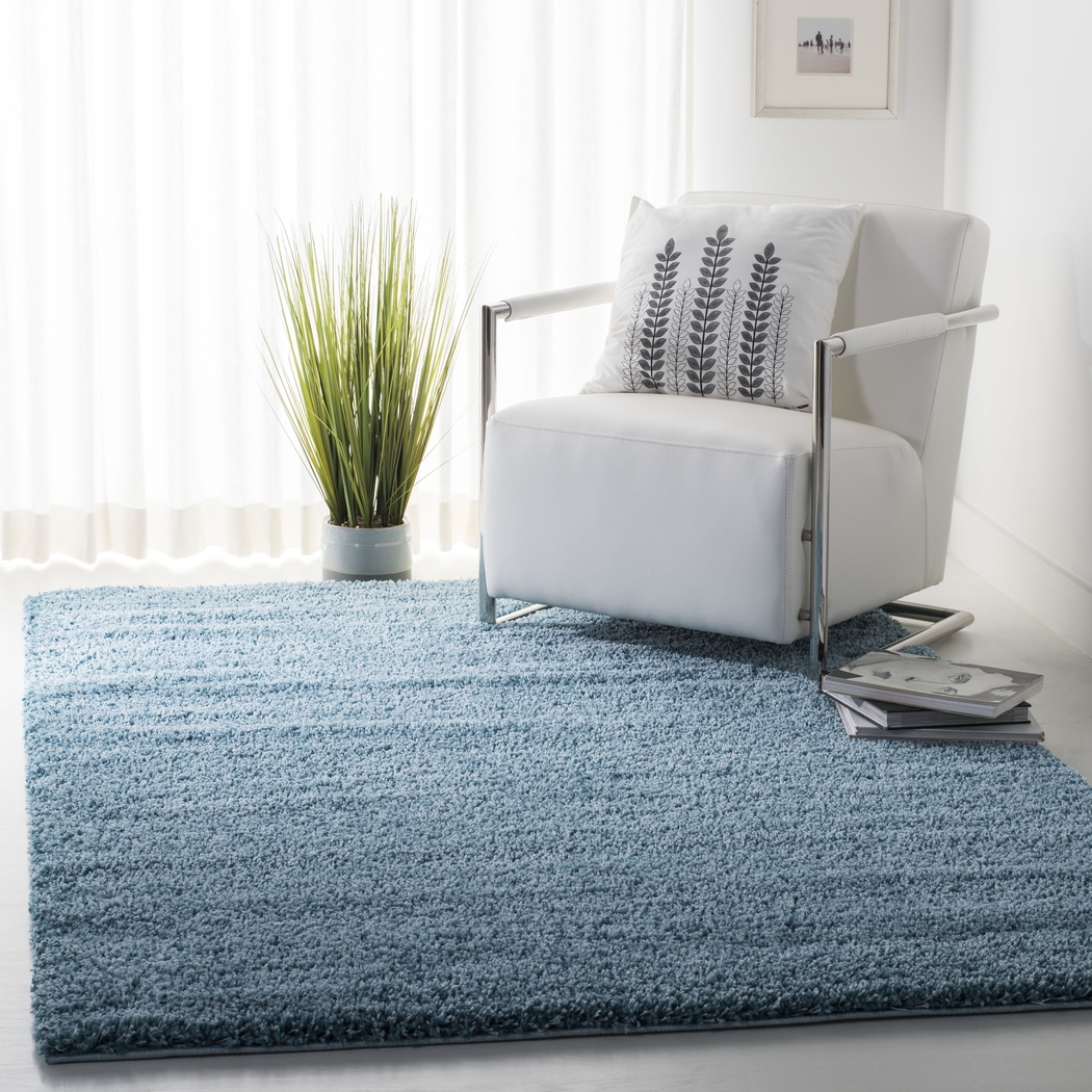 Cleona Turquoise 5'3 x 7'6 Rug - Thumbnail - Image 4