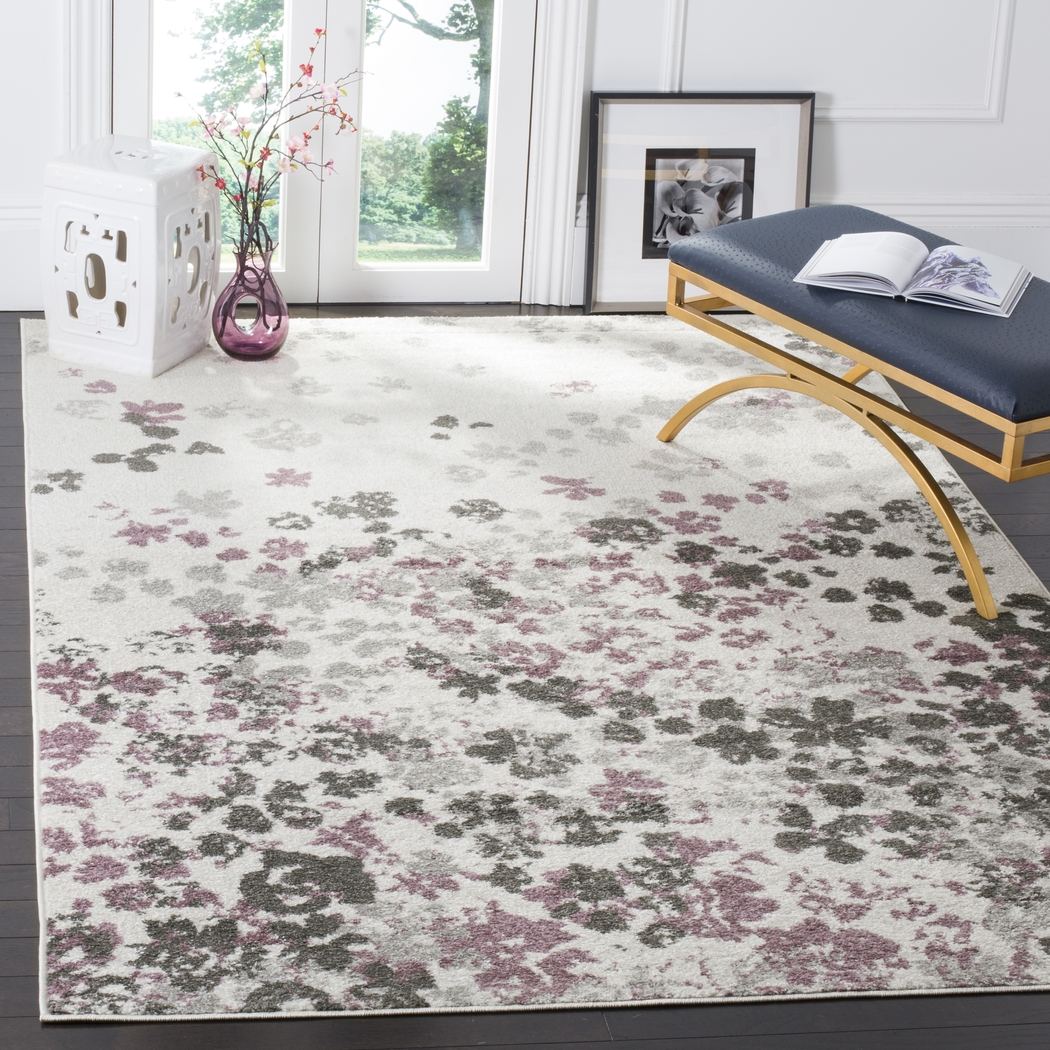 Cleora Ivory 6' x 9' Rug - Thumbnail - Image 4