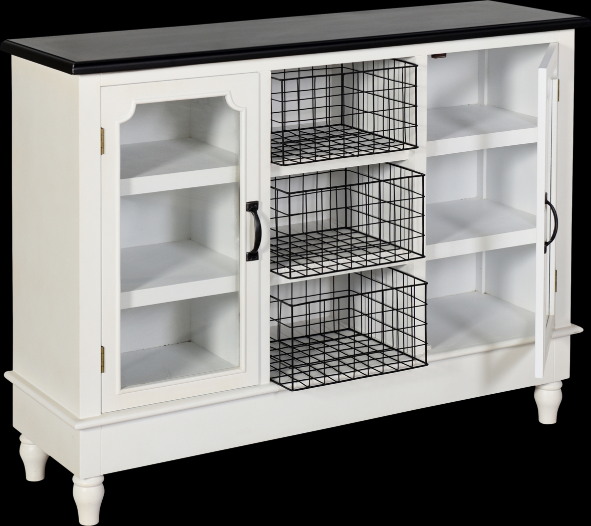 Clerya White Credenza - Thumbnail - Image 1