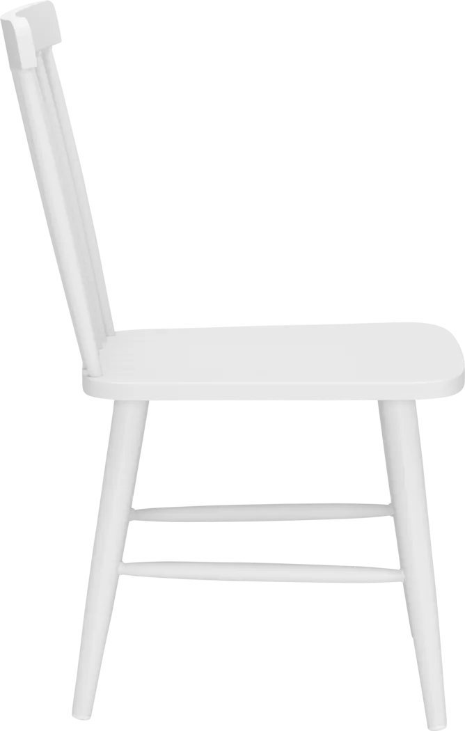 Clethra White Dining Chair - Thumbnail - Image 5