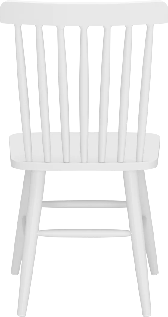 Clethra White Dining Chair - Thumbnail - Image 7