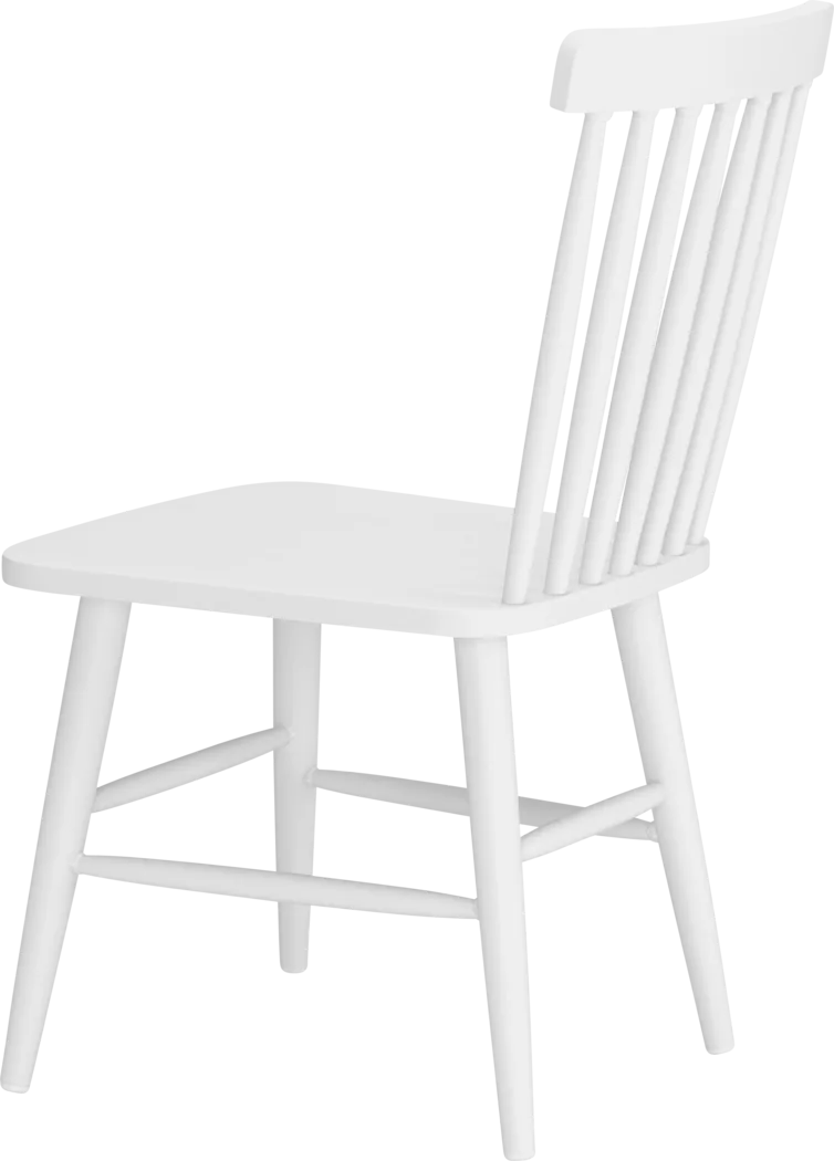 Clethra White Dining Chair - Thumbnail - Image 8