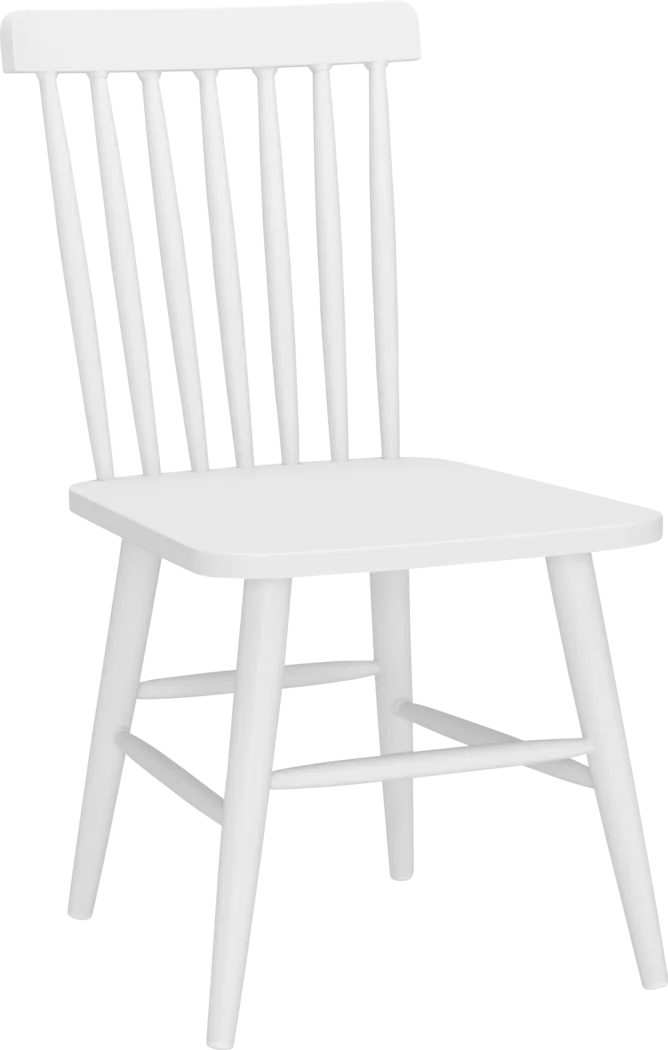 Clethra White Dining Chair - Thumbnail - Image 9