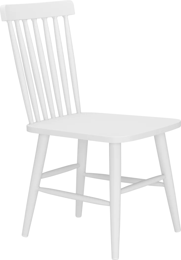 Clethra White Dining Chair - Thumbnail - Image 1