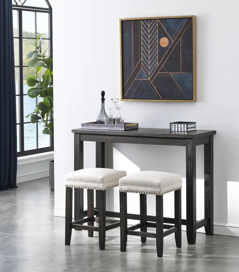 Cletus Black Console Table - Thumbnail - Image 5
