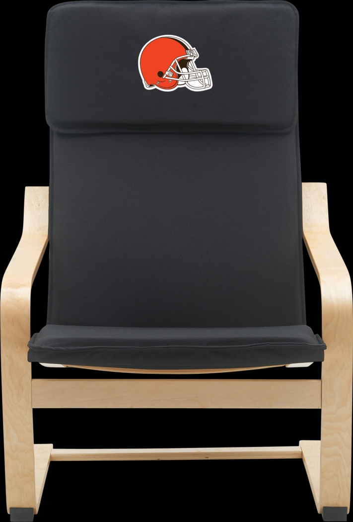 Cleveland Browns Black Accent Chair - Thumbnail - Image 3